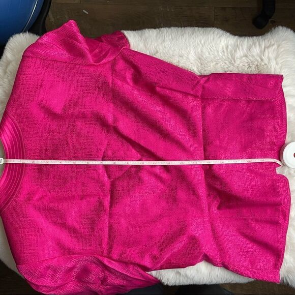 100% silk fuchsia blazer (0031) - Picture 8 of 12